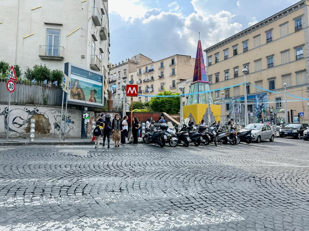 Exclusive Parking Flat X 4 Near Metro 1 Salvator Rosa Apartment Naples Exterior photo