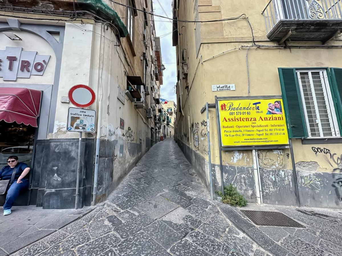 Exclusive Parking Flat X 4 Near Metro 1 Salvator Rosa Apartment Naples Exterior photo